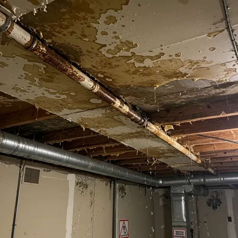 Ceiling Water Damage Repair in Midland, PA