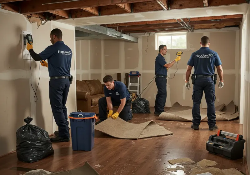 Flood DamageMaterial Assessment and Debris Removal process in Midland, PA
